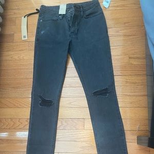 “KSUBI Van Winkle dusted black trashed” size 29 slim fit
